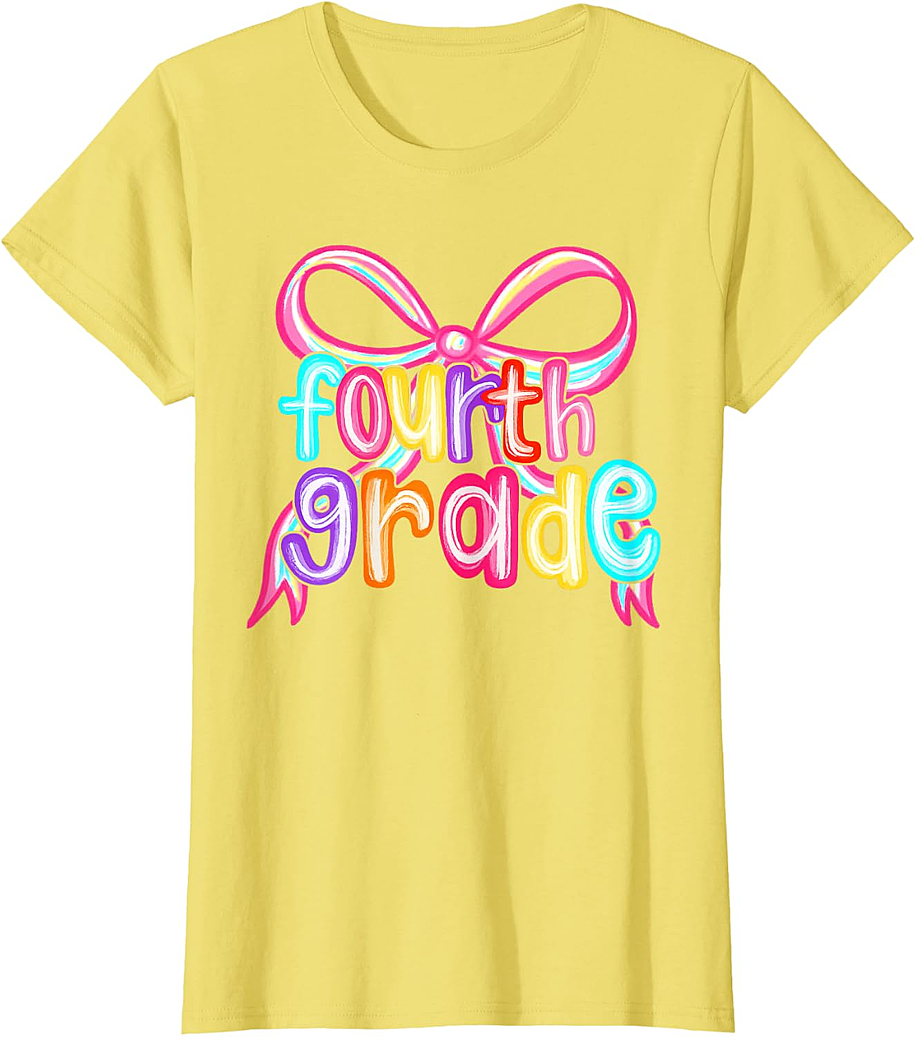 4th Grade Back to School Tee Girls Fourth Grade Shirt