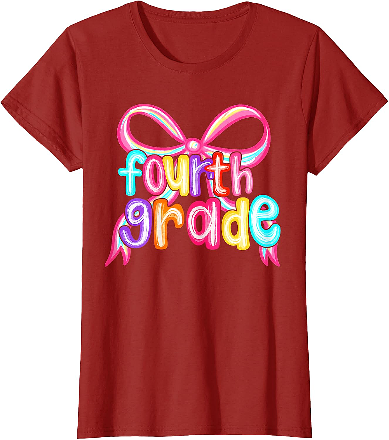 4th Grade Back to School Tee Girls Fourth Grade Shirt