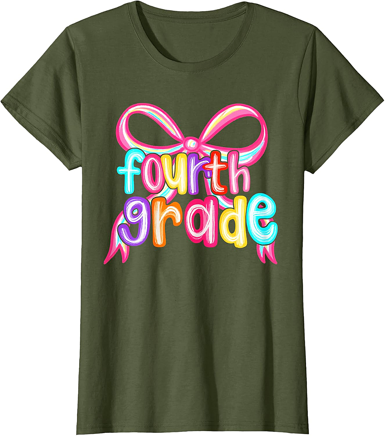 4th Grade Back to School Tee Girls Fourth Grade Shirt