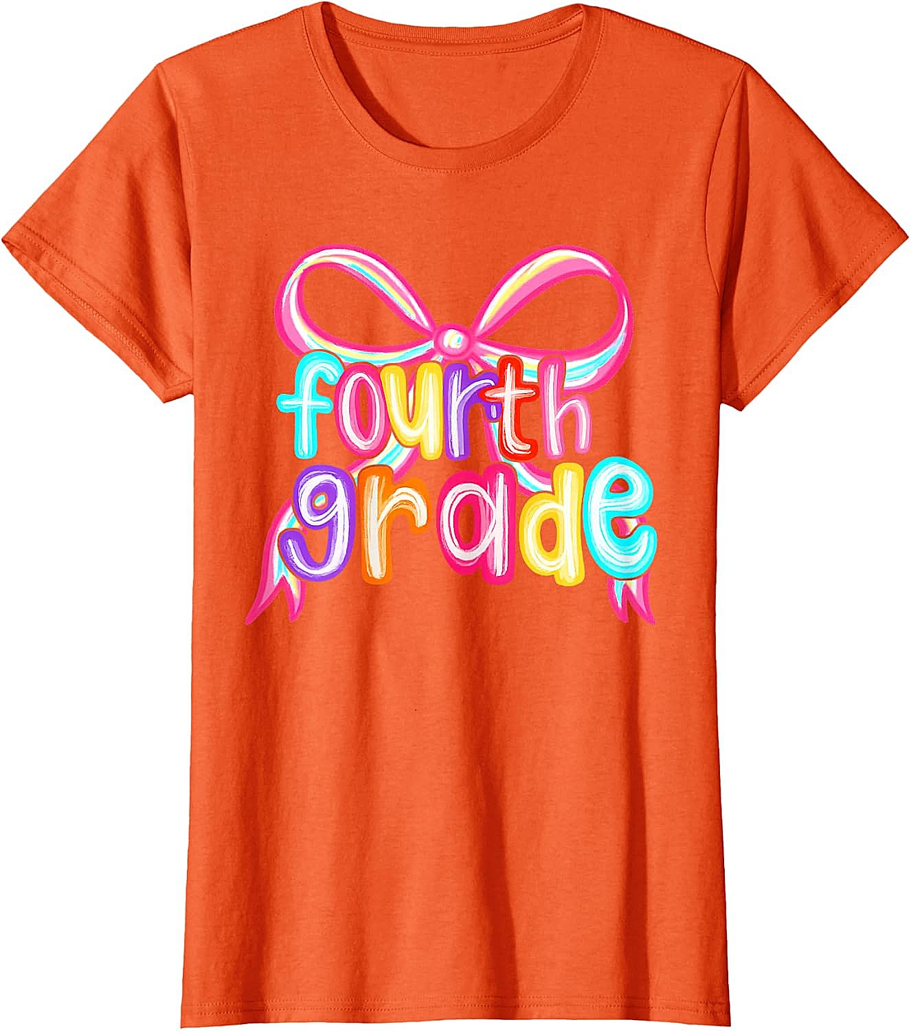 4th Grade Back to School Tee Girls Fourth Grade Shirt