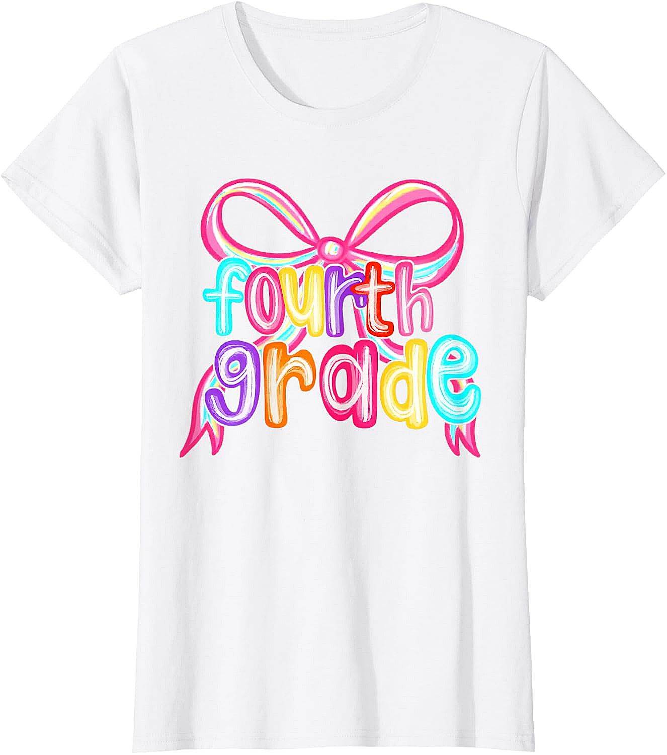 4th Grade Back to School Tee Girls Fourth Grade Shirt