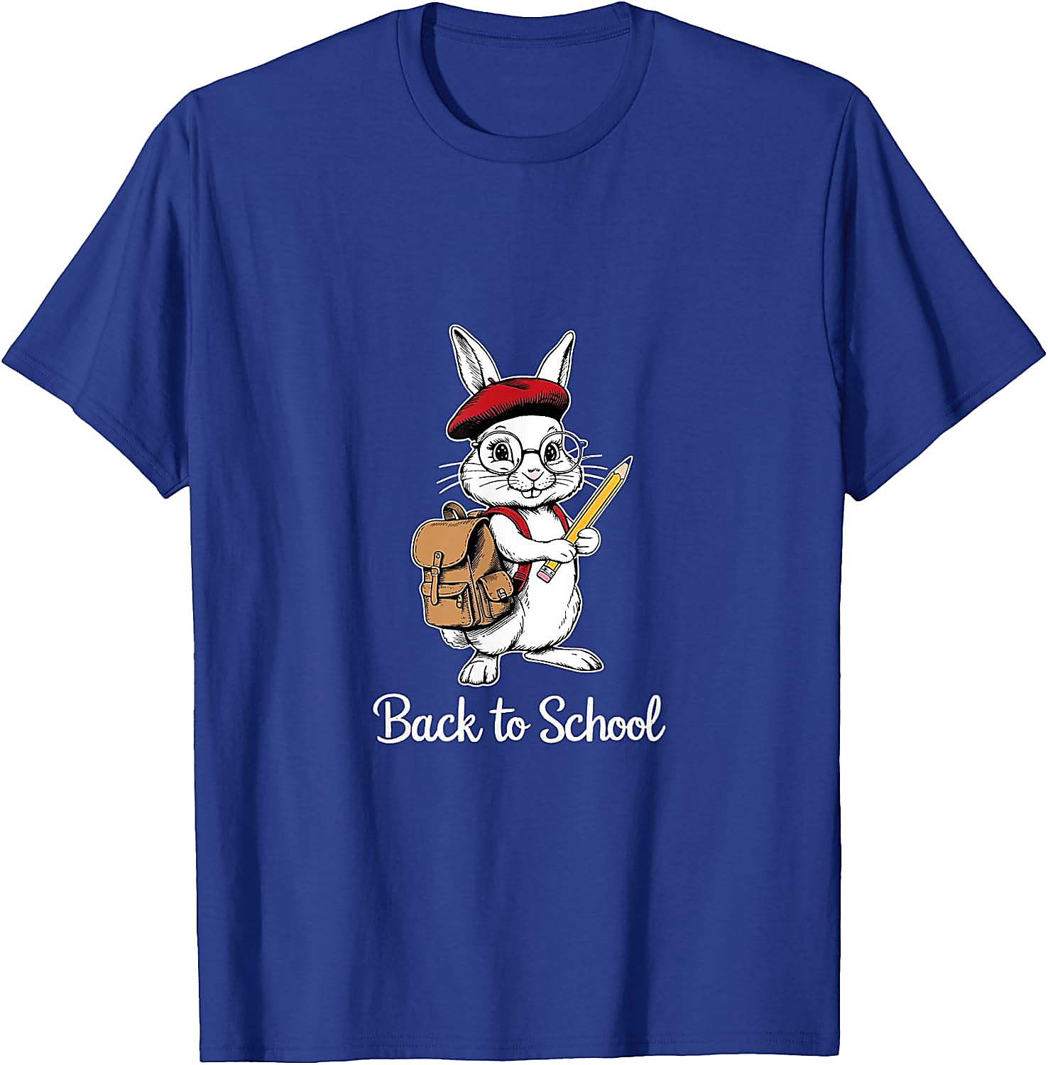 Study Bunny Back to School T-Shirt | Cute Academic Tee