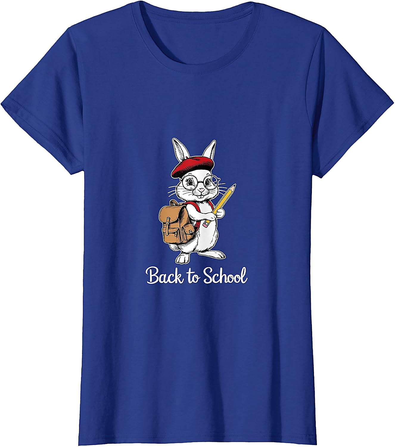 Study Bunny Back to School T-Shirt | Cute Academic Tee