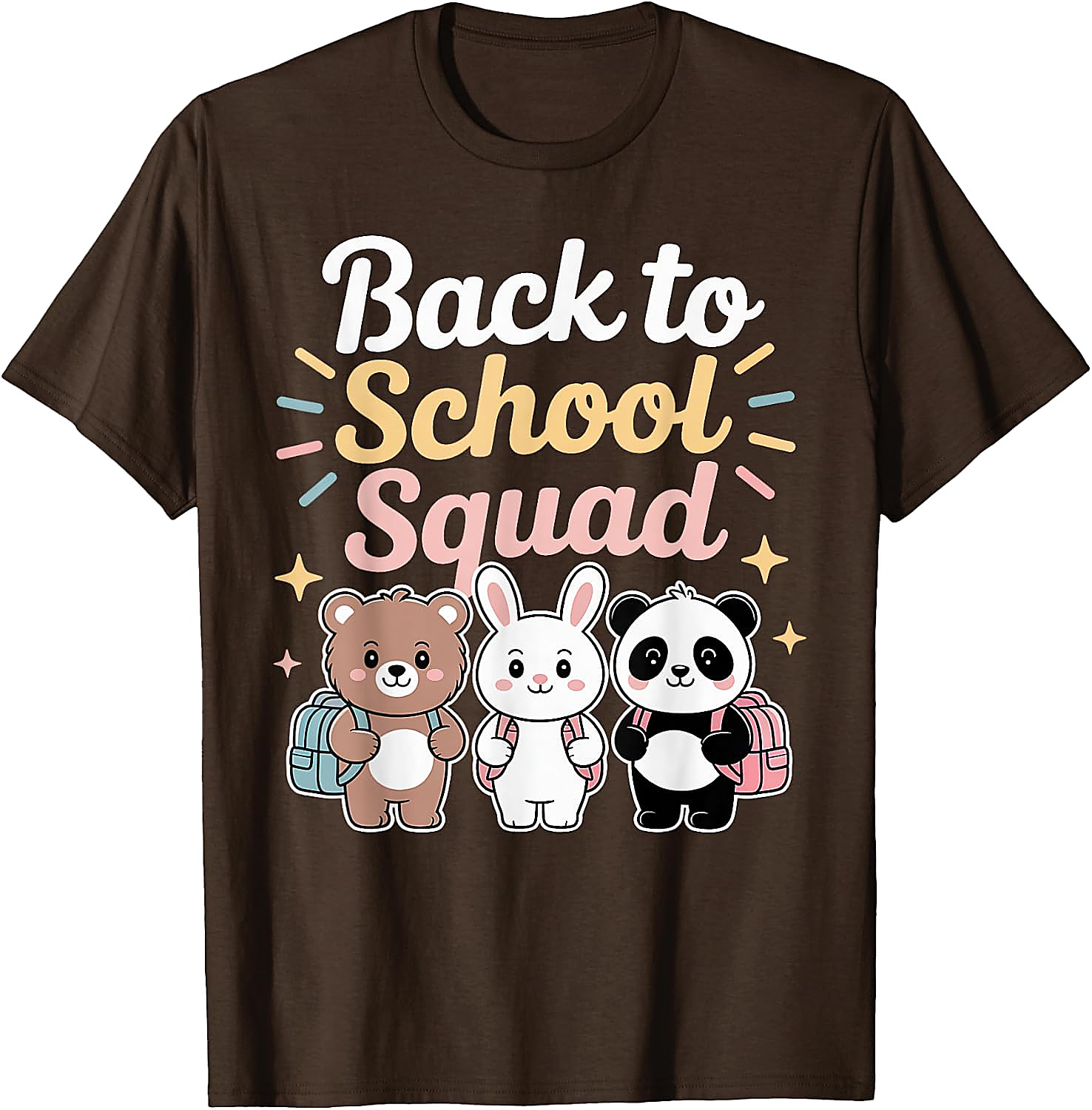 Back to School Squad Kids T-Shirt | Cute Animal Tee