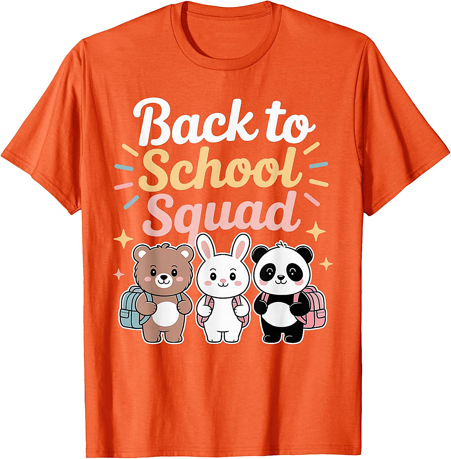 Back to School Squad Kids T-Shirt | Cute Animal Tee