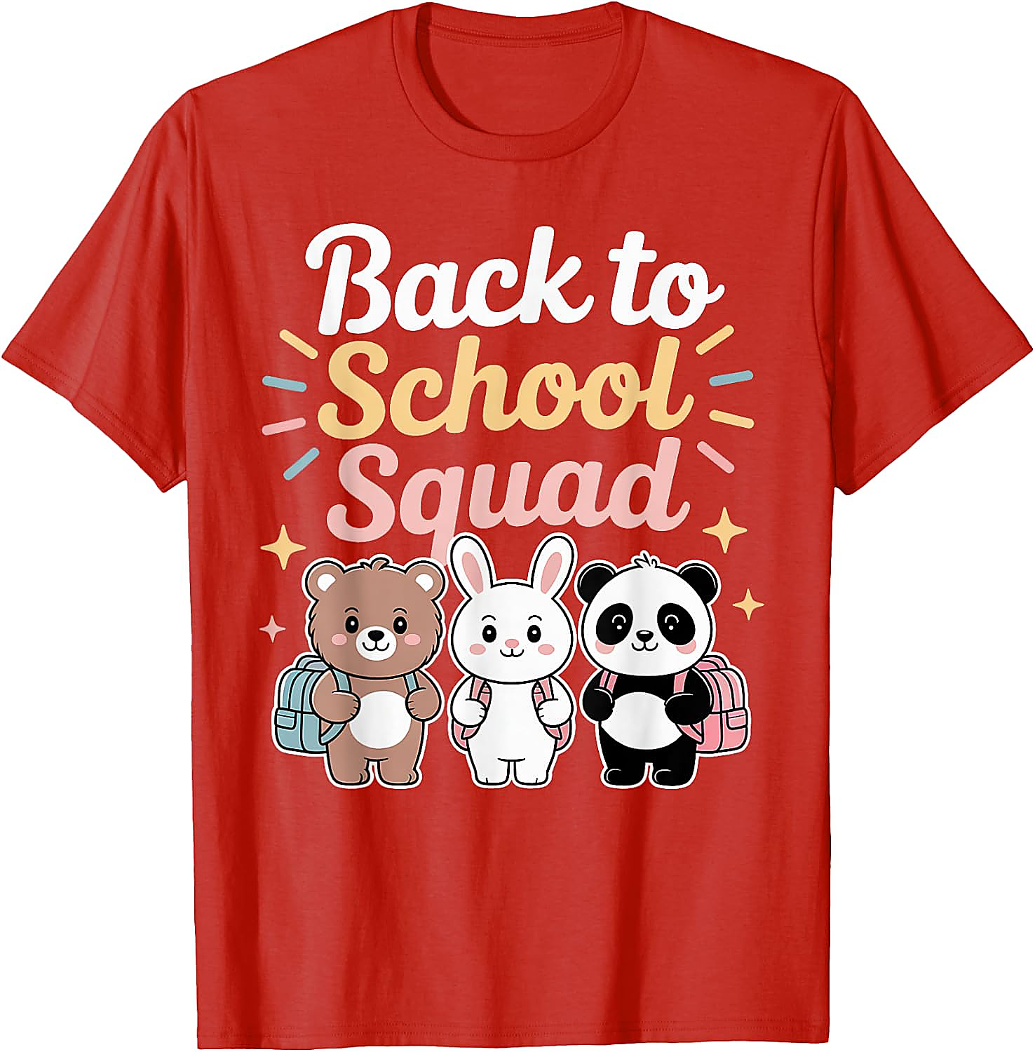 Back to School Squad Kids T-Shirt | Cute Animal Tee