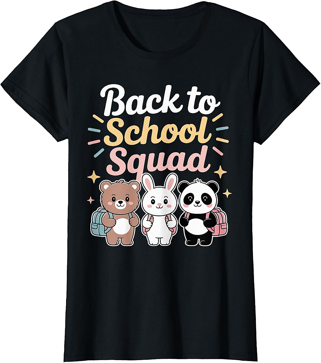 Back to School Squad Kids T-Shirt | Cute Animal Tee