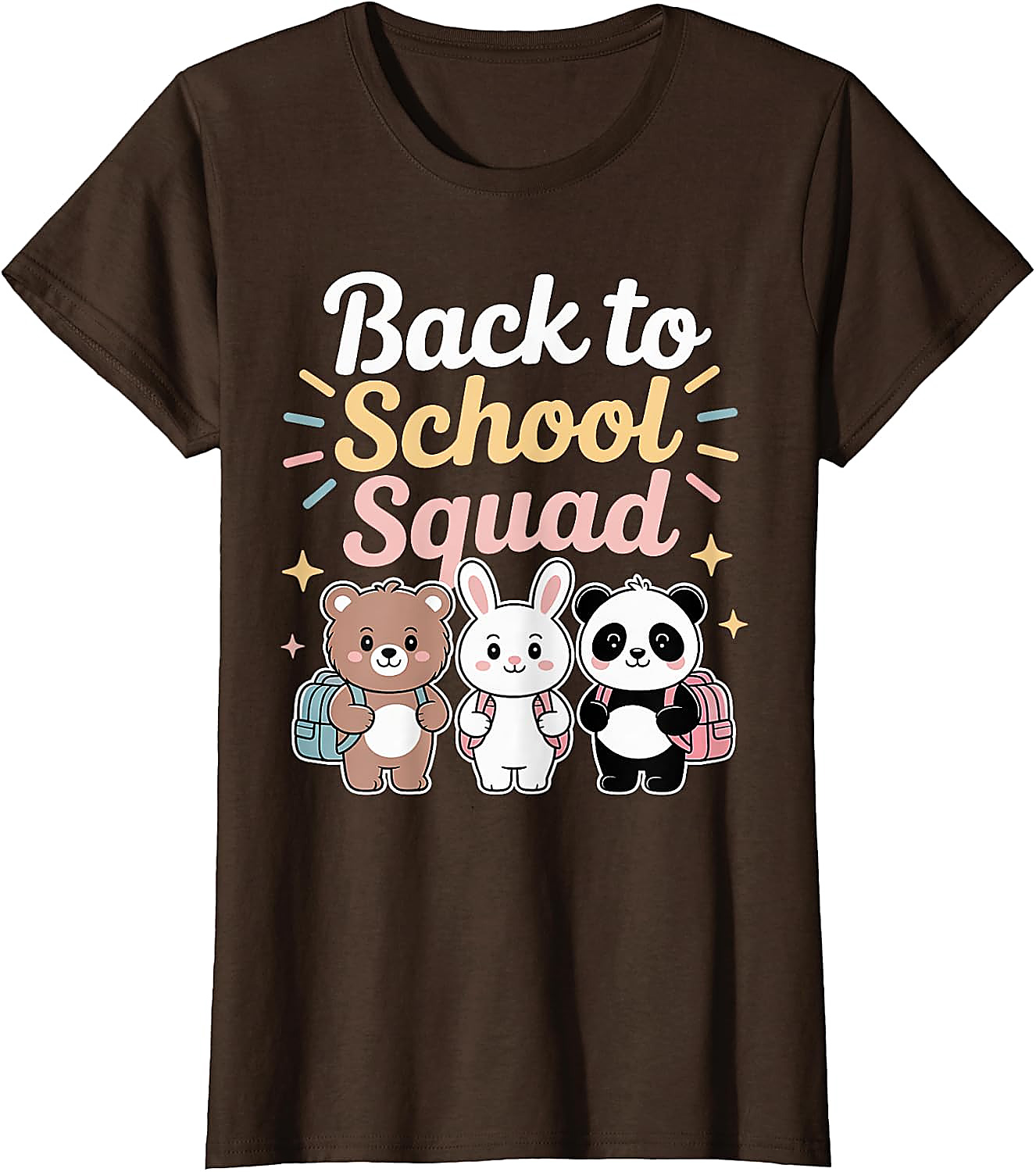 Back to School Squad Kids T-Shirt | Cute Animal Tee