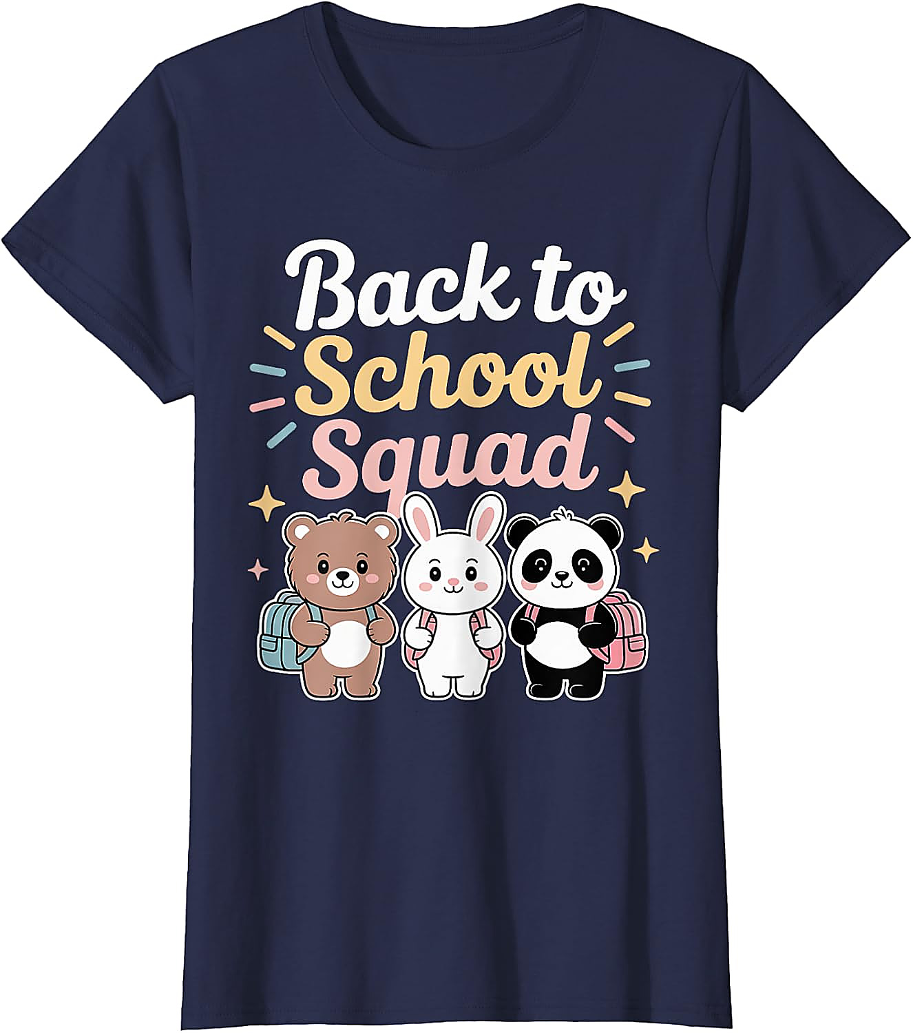 Back to School Squad Kids T-Shirt | Cute Animal Tee