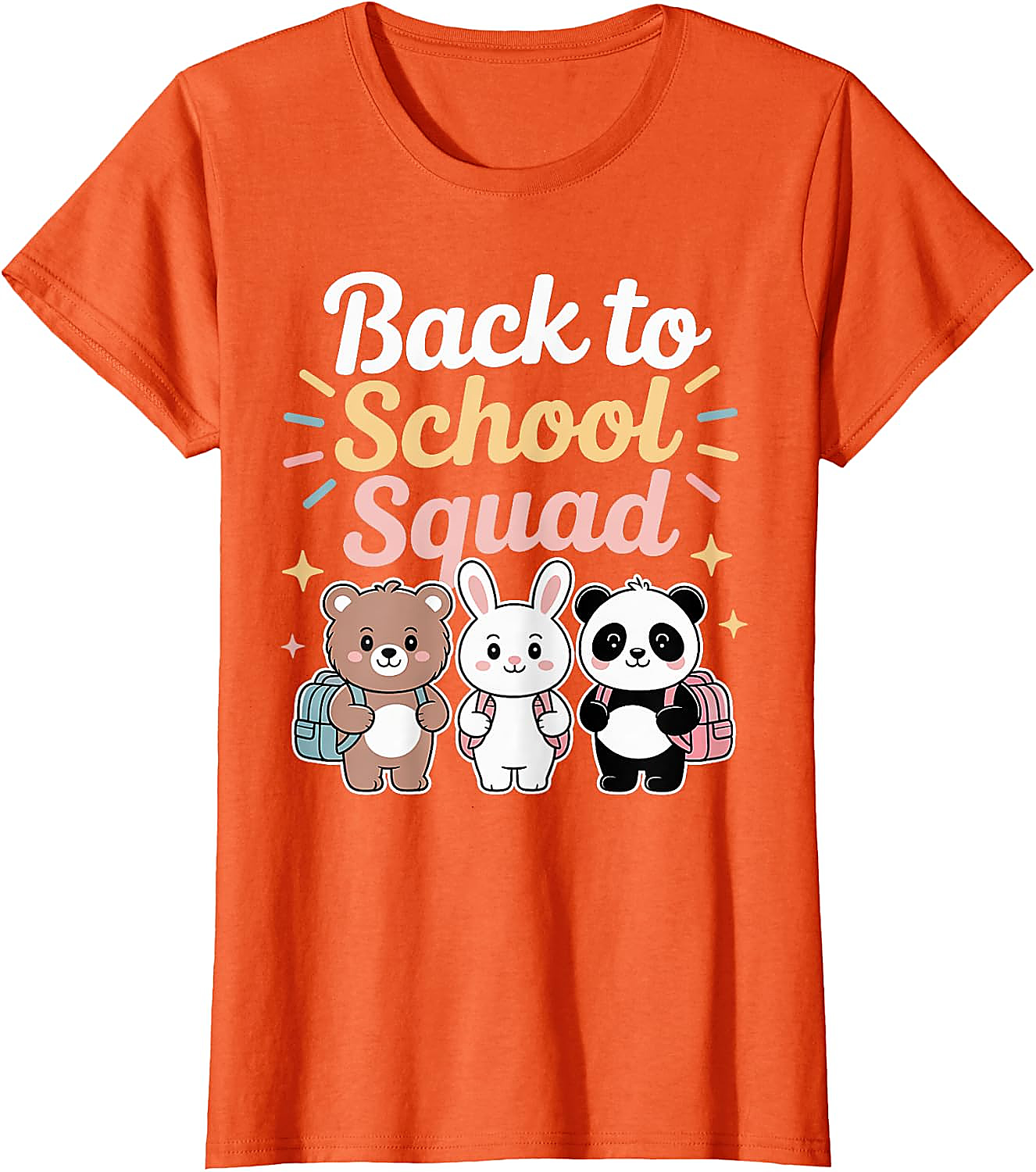 Back to School Squad Kids T-Shirt | Cute Animal Tee
