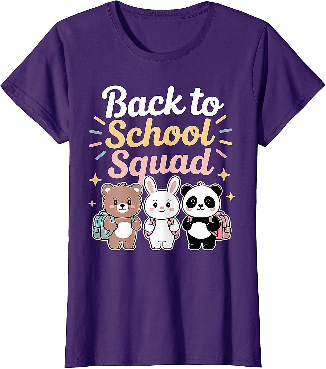 Back to School Squad Kids T-Shirt | Cute Animal Tee