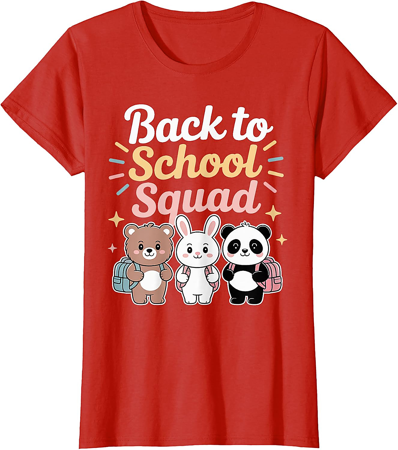 Back to School Squad Kids T-Shirt | Cute Animal Tee