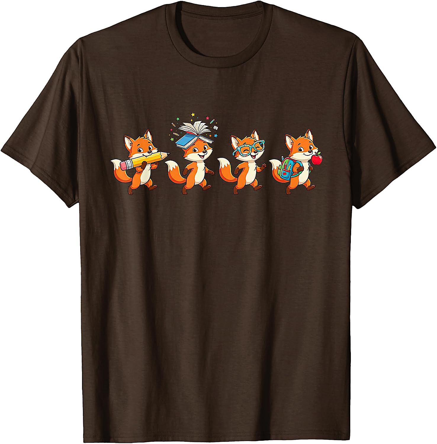 Funny Fox Back to School T-Shirt | Teacher Student Gift Tee