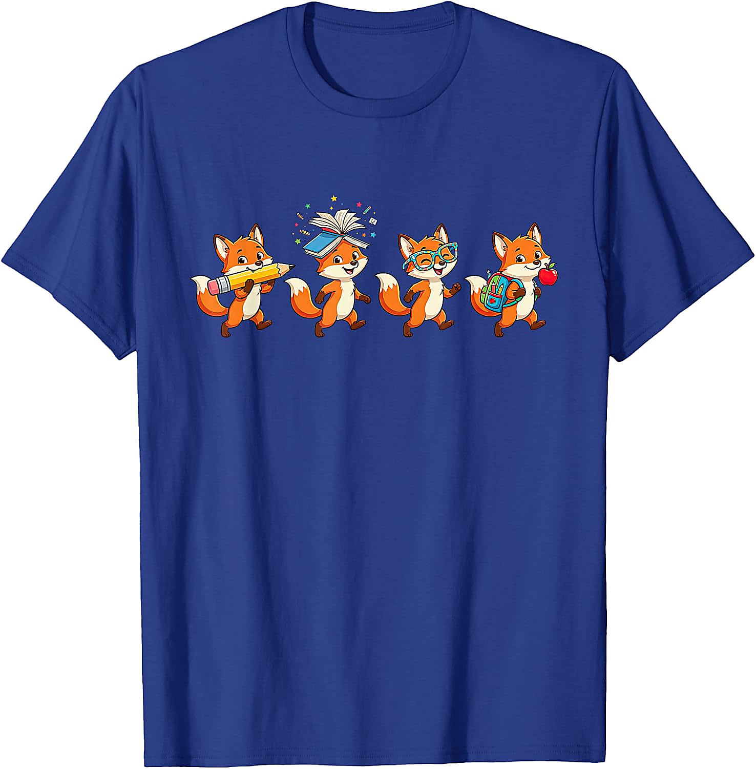 Funny Fox Back to School T-Shirt | Teacher Student Gift Tee