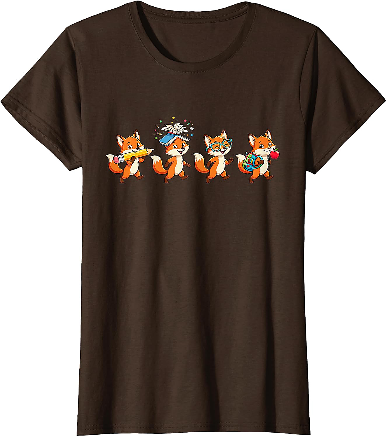 Funny Fox Back to School T-Shirt | Teacher Student Gift Tee