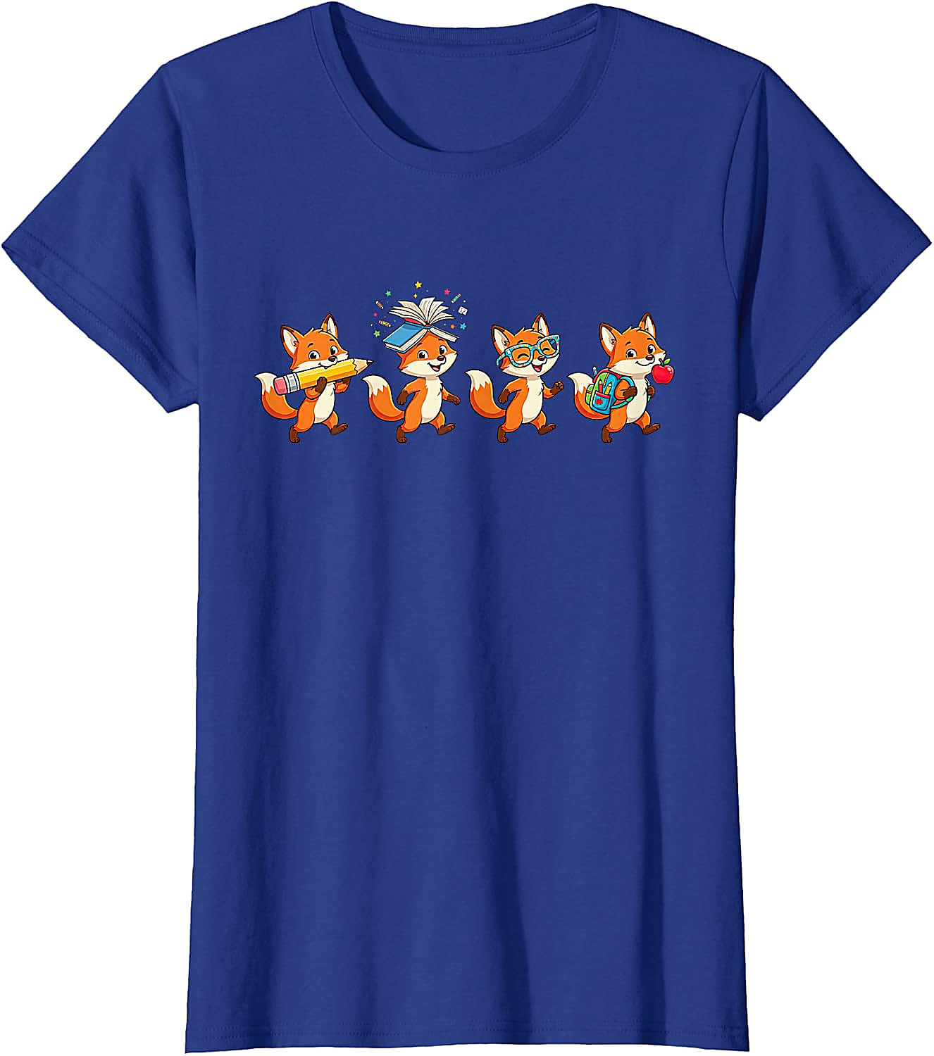 Funny Fox Back to School T-Shirt | Teacher Student Gift Tee