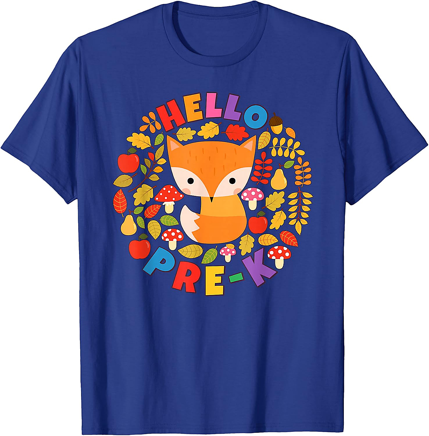 Hello Pre-K Fox T-Shirt | Cute Back To School Tee