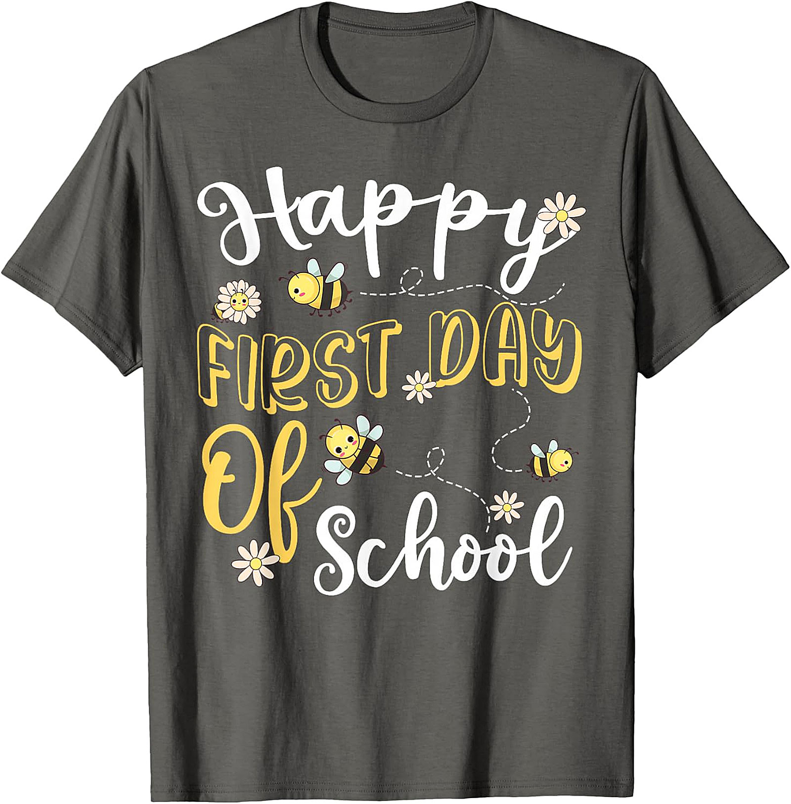 Happy First Day Of School Bumblebee Tee | Back To School Shirt