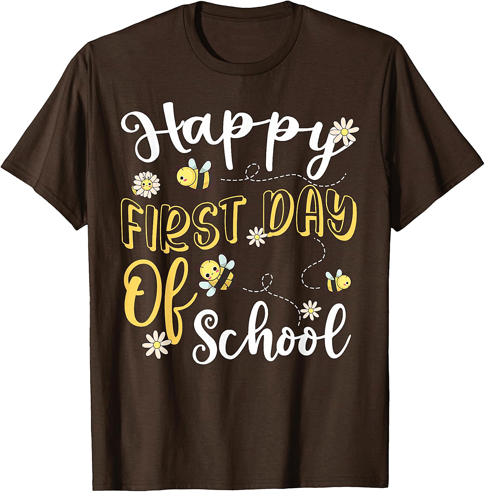 Happy First Day Of School Bumblebee Tee | Back To School Shirt