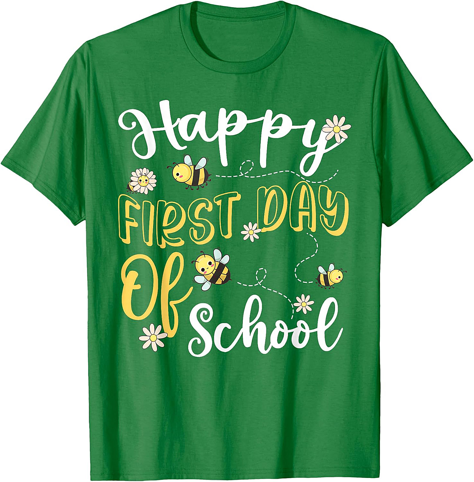 Happy First Day Of School Bumblebee Tee | Back To School Shirt