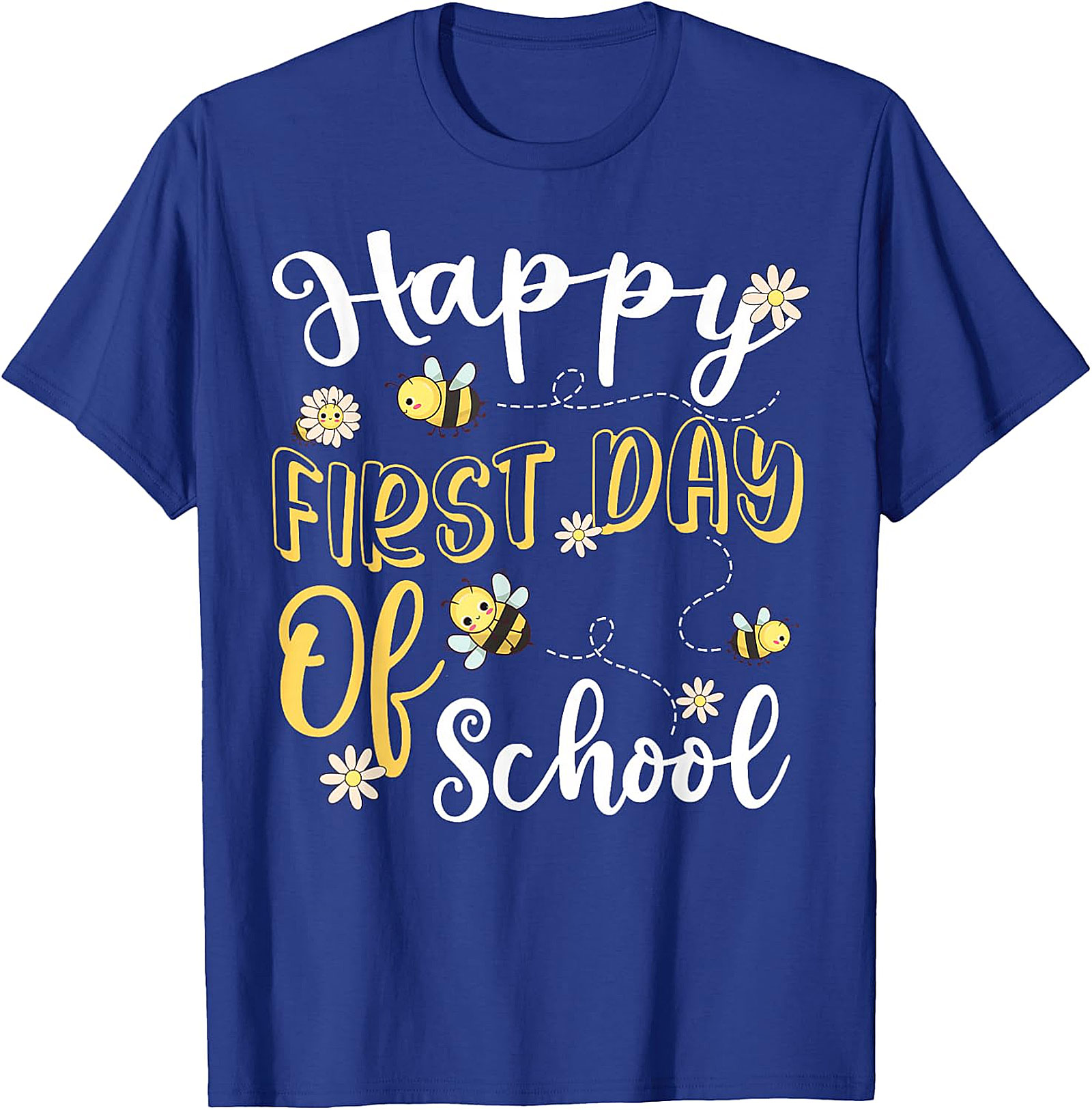 Happy First Day Of School Bumblebee Tee | Back To School Shirt