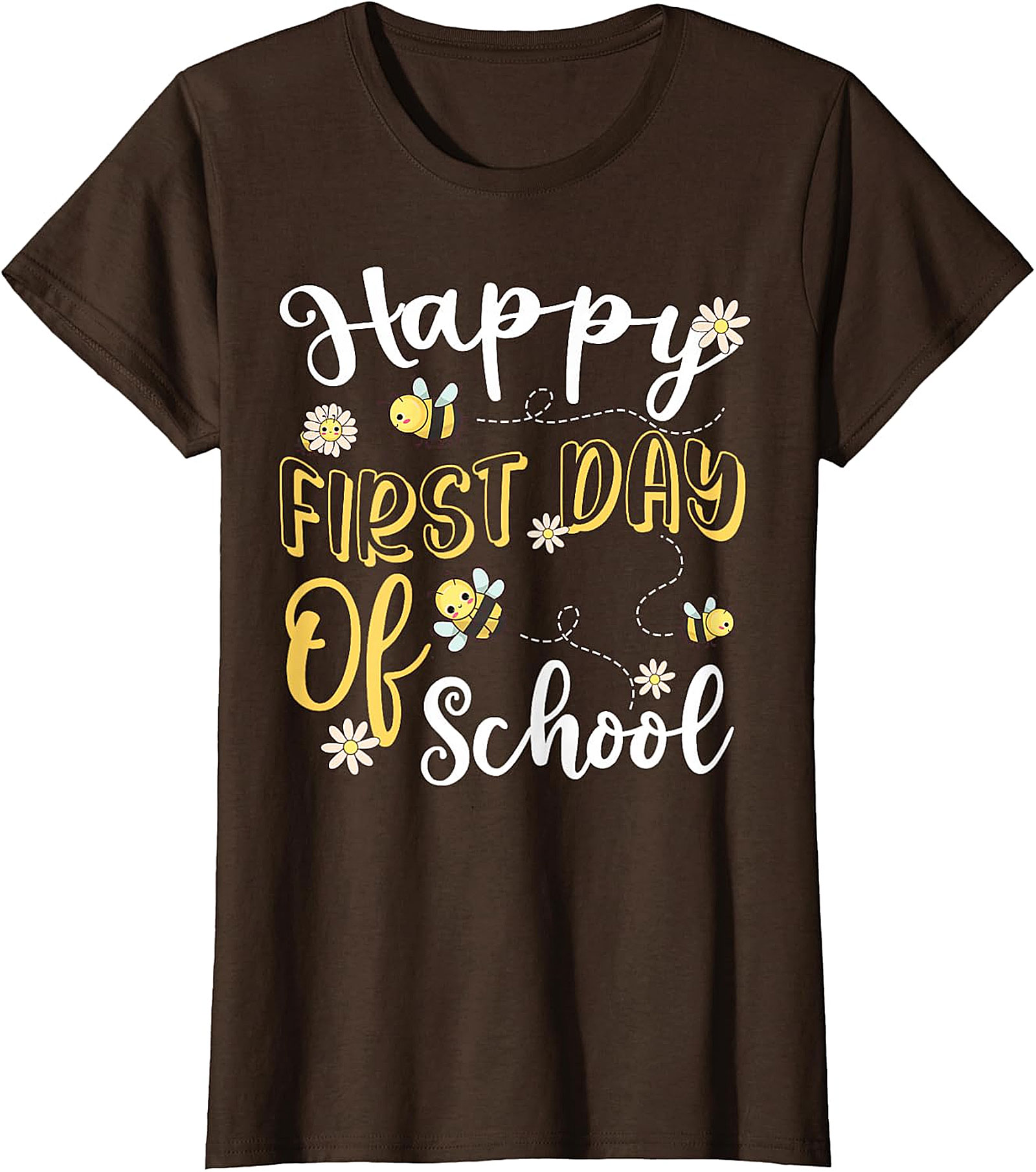 Happy First Day Of School Bumblebee Tee | Back To School Shirt