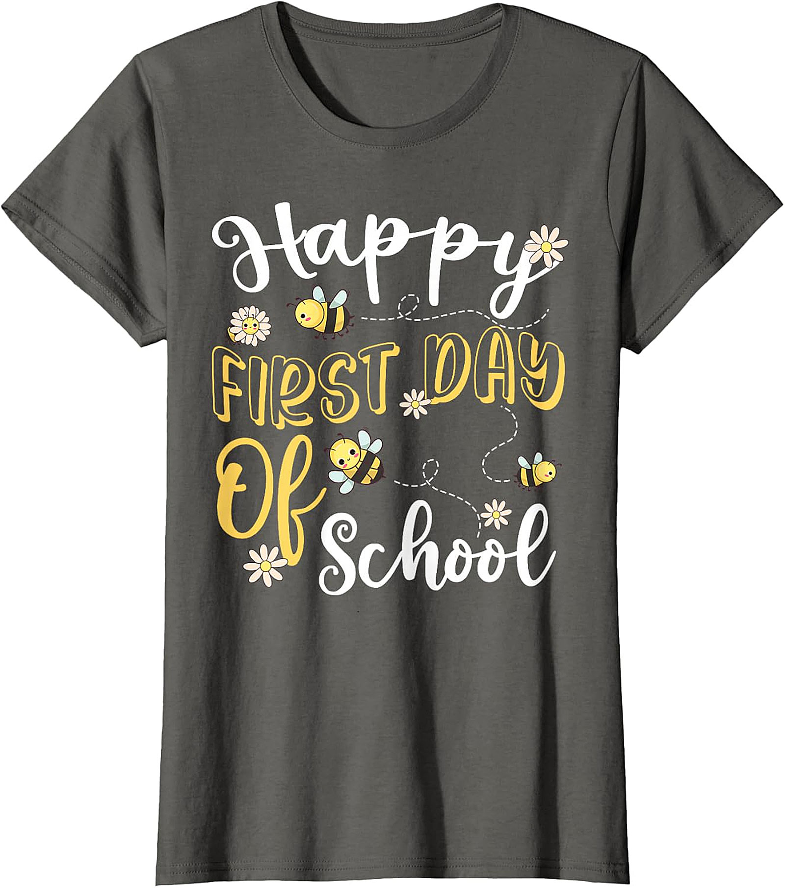 Happy First Day Of School Bumblebee Tee | Back To School Shirt