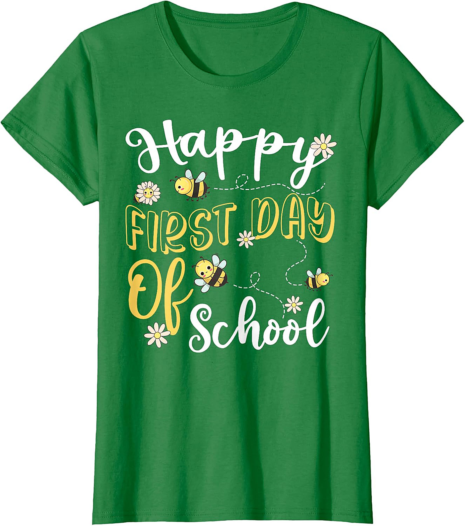 Happy First Day Of School Bumblebee Tee | Back To School Shirt