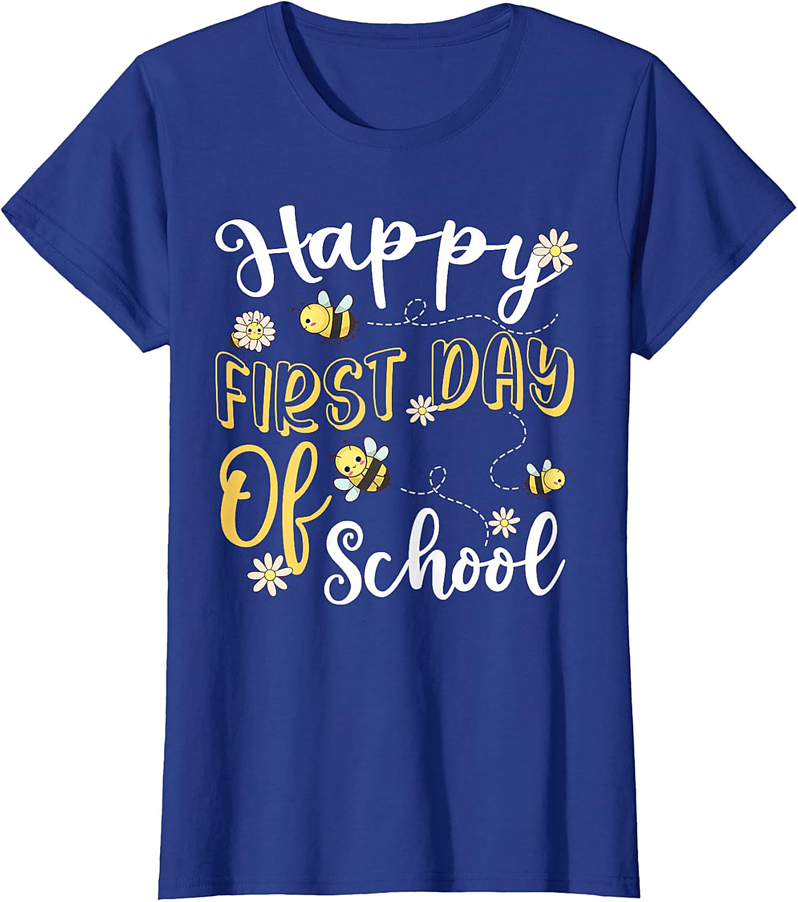 Happy First Day Of School Bumblebee Tee | Back To School Shirt