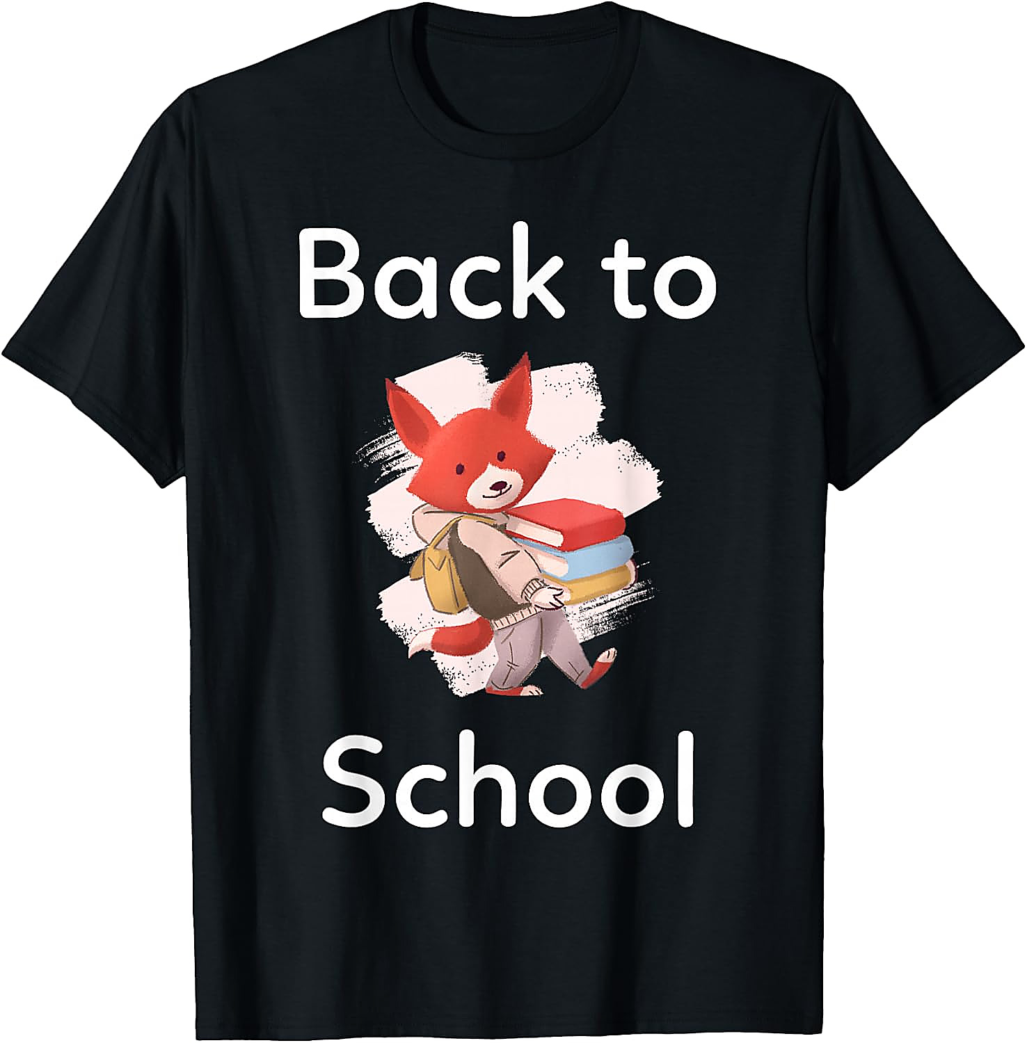 Back to School Fox T-Shirt | Cute Student & Teacher Tee