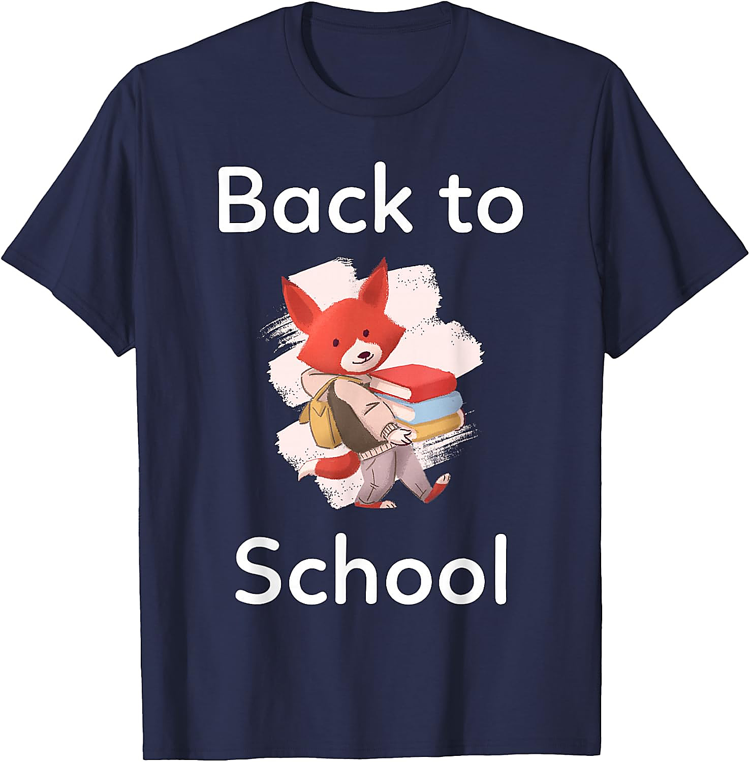 Back to School Fox T-Shirt | Cute Student & Teacher Tee