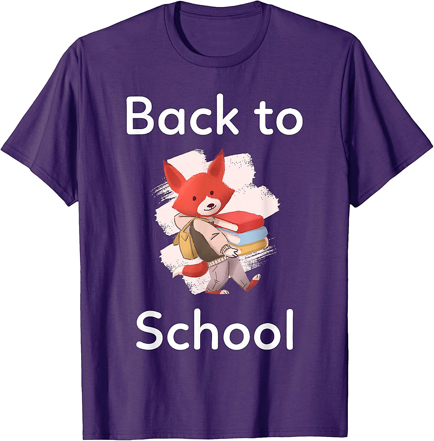 Back to School Fox T-Shirt | Cute Student & Teacher Tee