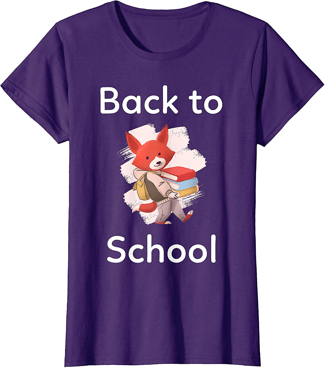 Back to School Fox T-Shirt | Cute Student & Teacher Tee