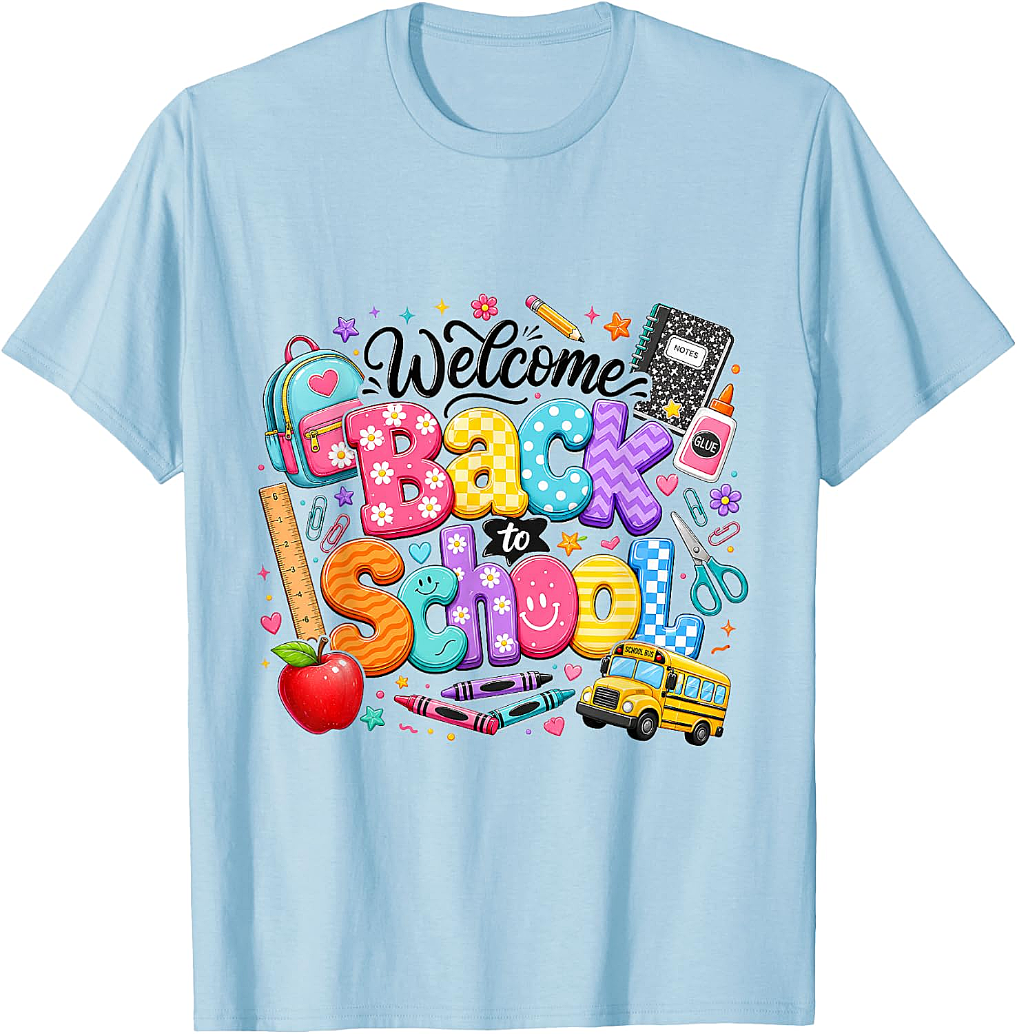 Welcome Back to School T-Shirt Teacher & Student Apparel