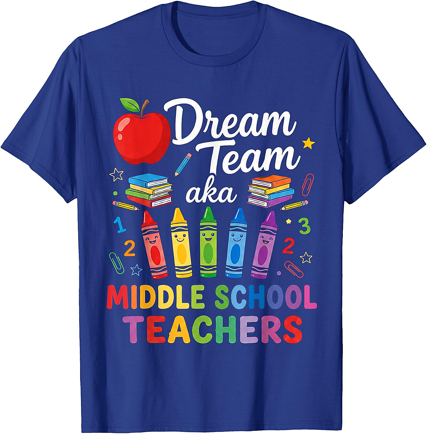 Middle School Teachers Dream Team T-Shirt Back to School Gift
