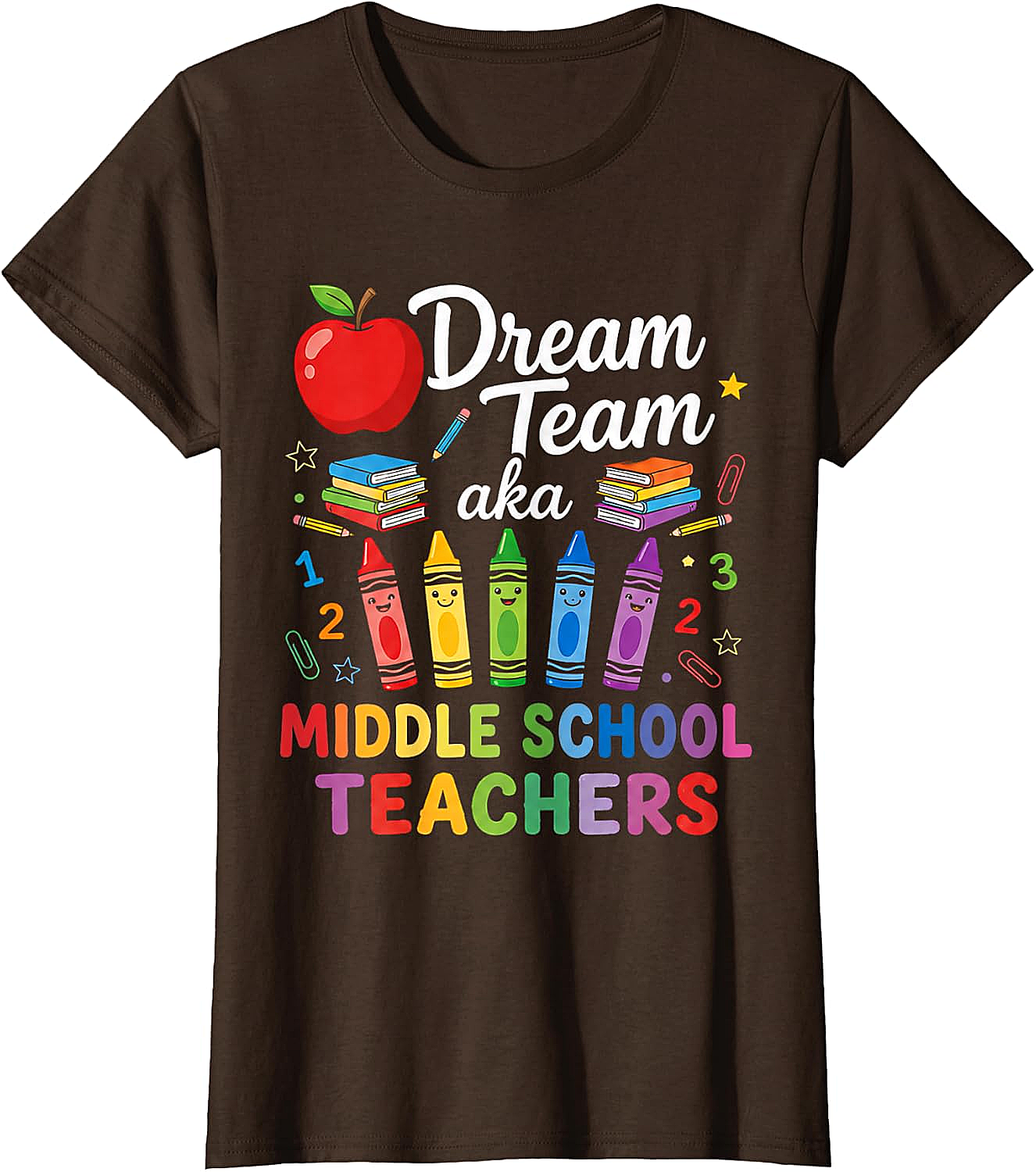 Middle School Teachers Dream Team T-Shirt Back to School Gift