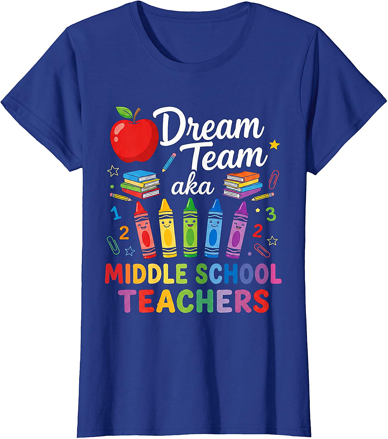Middle School Teachers Dream Team T-Shirt Back to School Gift