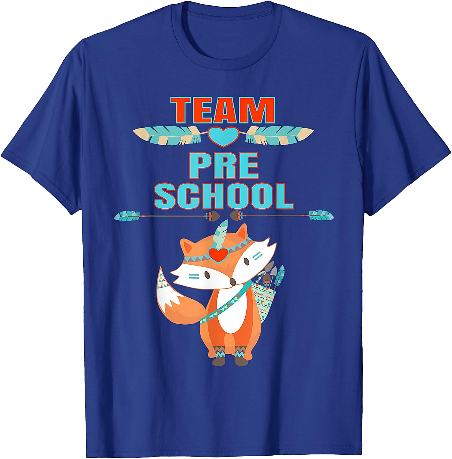 Team Pre-School Fox T-Shirt | Back to School Teacher Tee