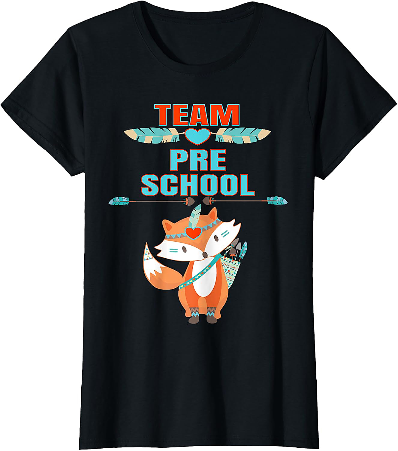 Team Pre-School Fox T-Shirt | Back to School Teacher Tee