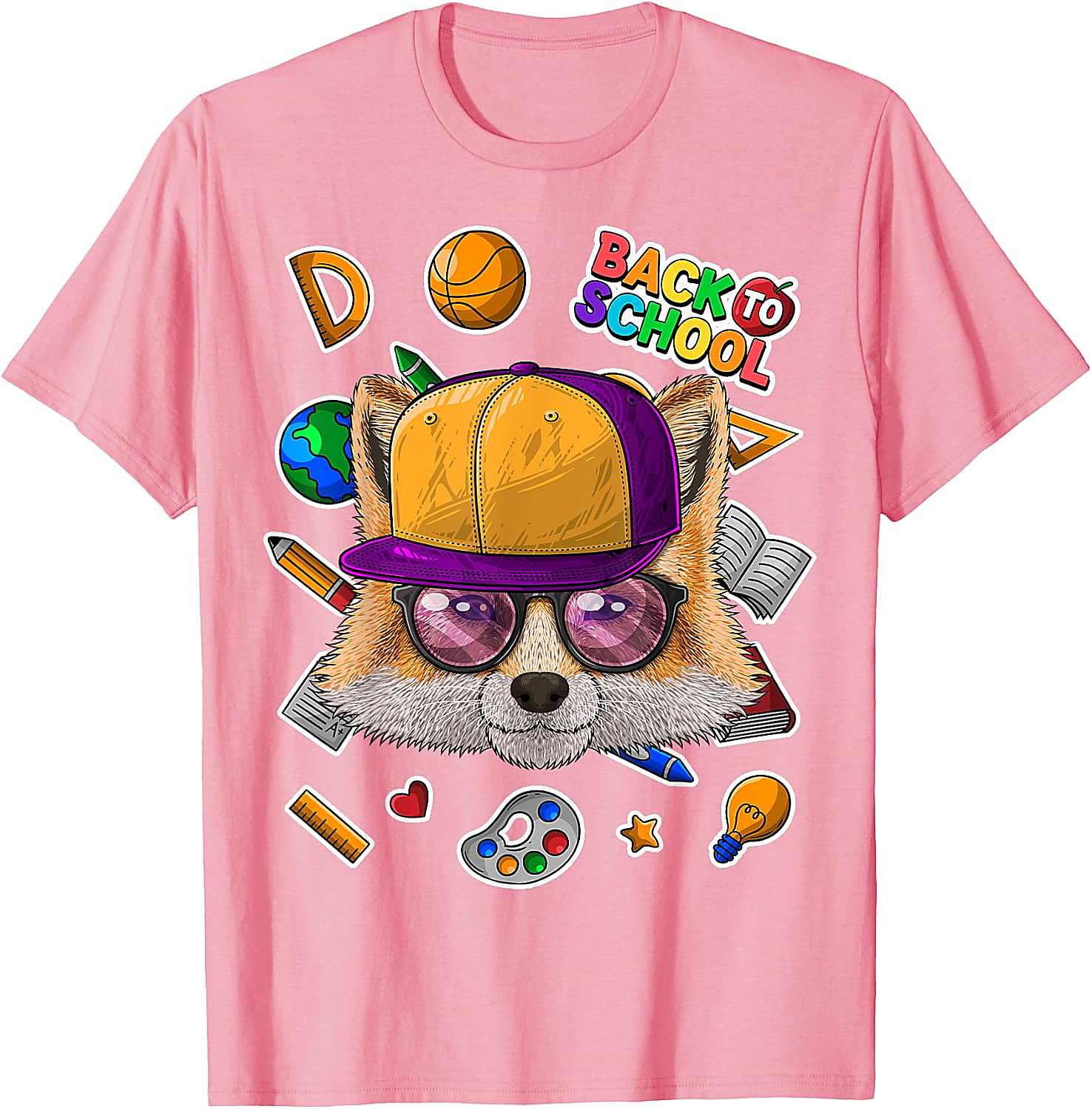Fox Back To School T-Shirt | First Day of School Tee