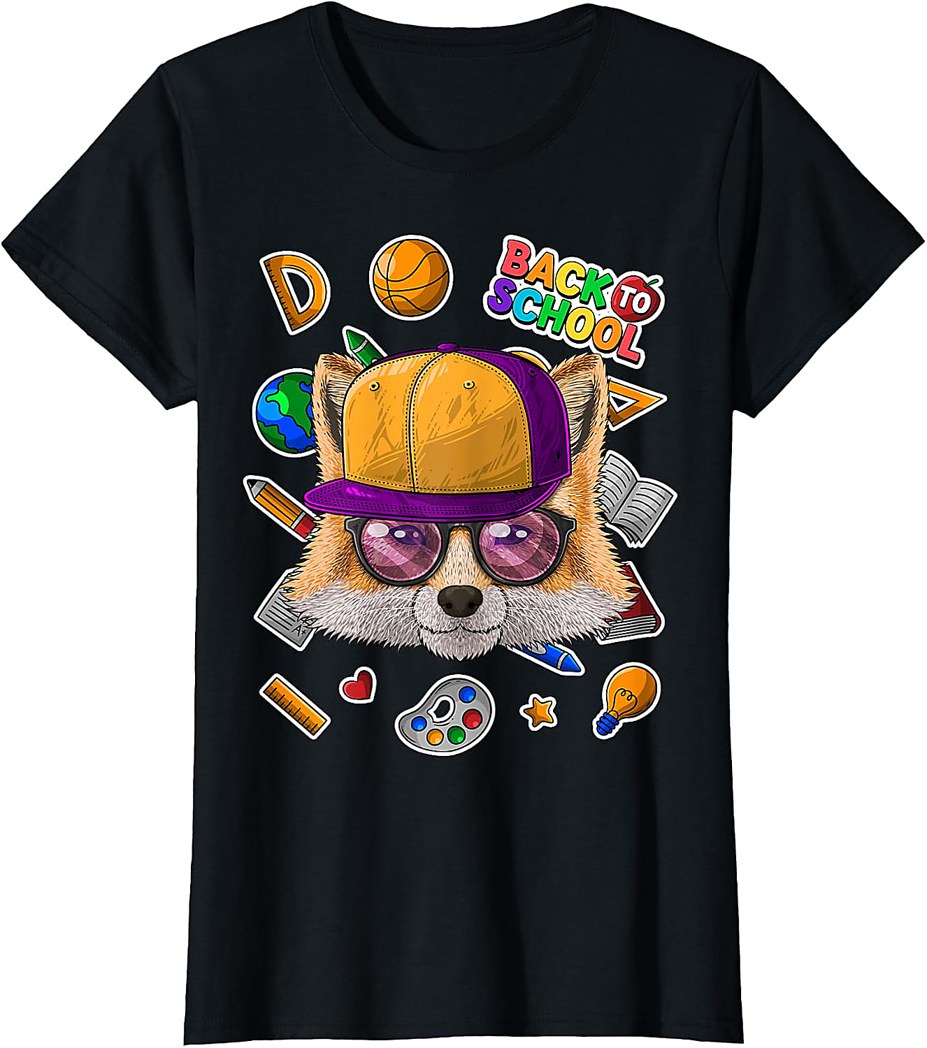 Fox Back To School T-Shirt | First Day of School Tee