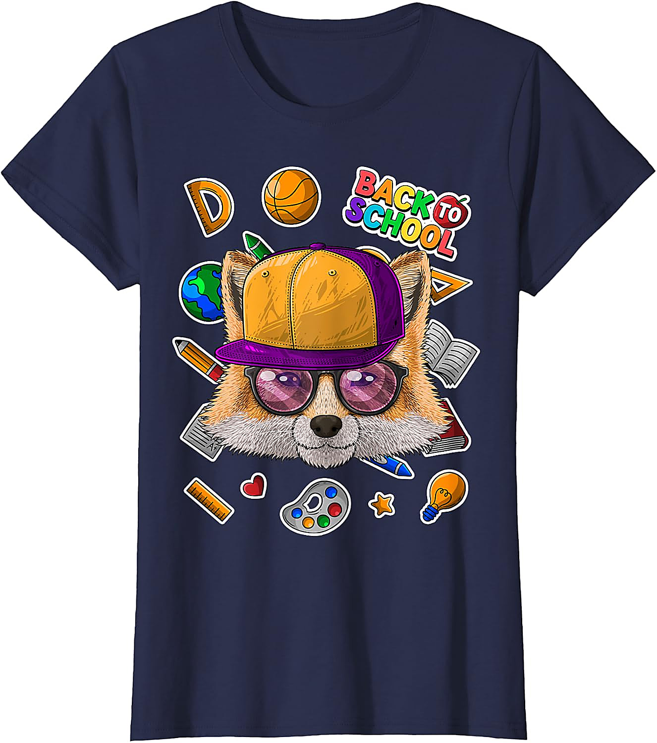 Fox Back To School T-Shirt | First Day of School Tee