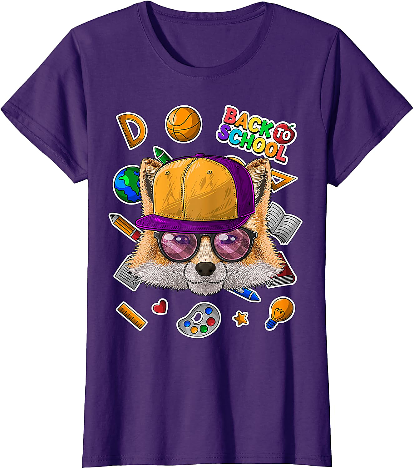 Fox Back To School T-Shirt | First Day of School Tee