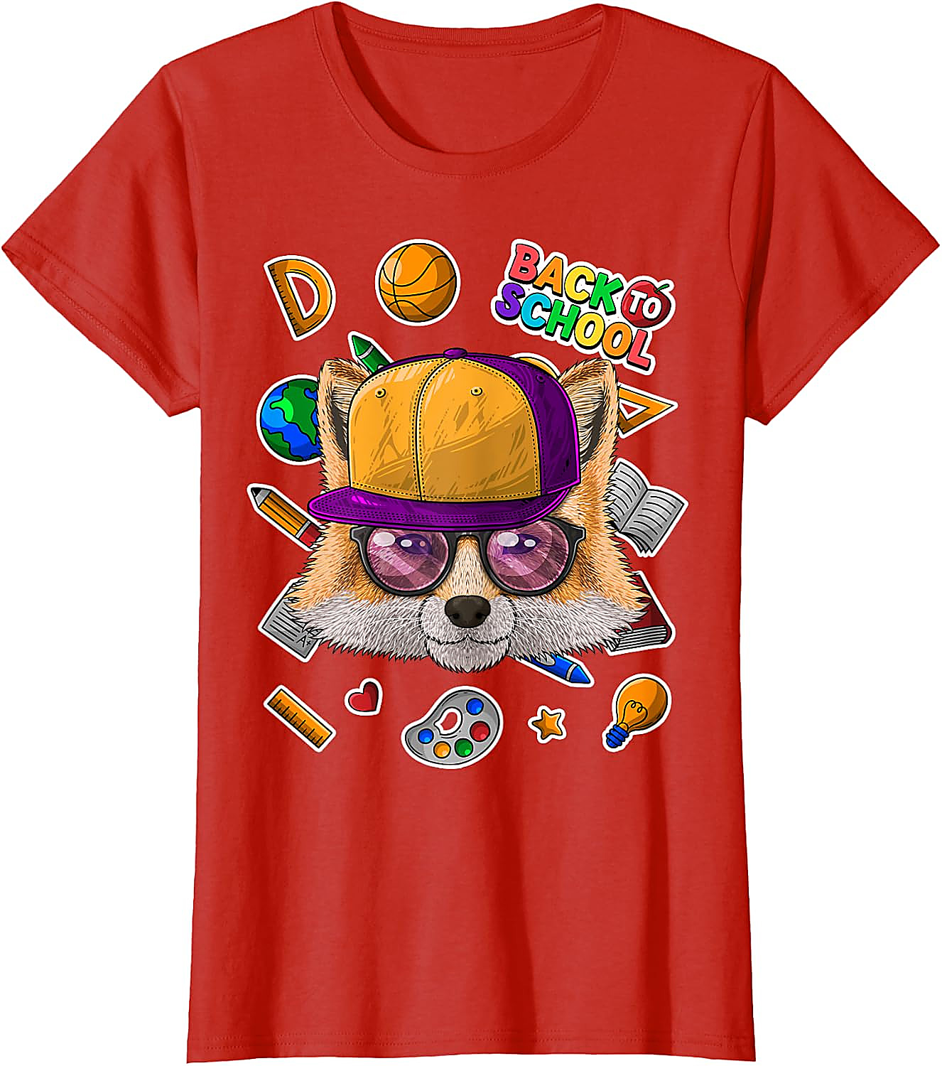 Fox Back To School T-Shirt | First Day of School Tee