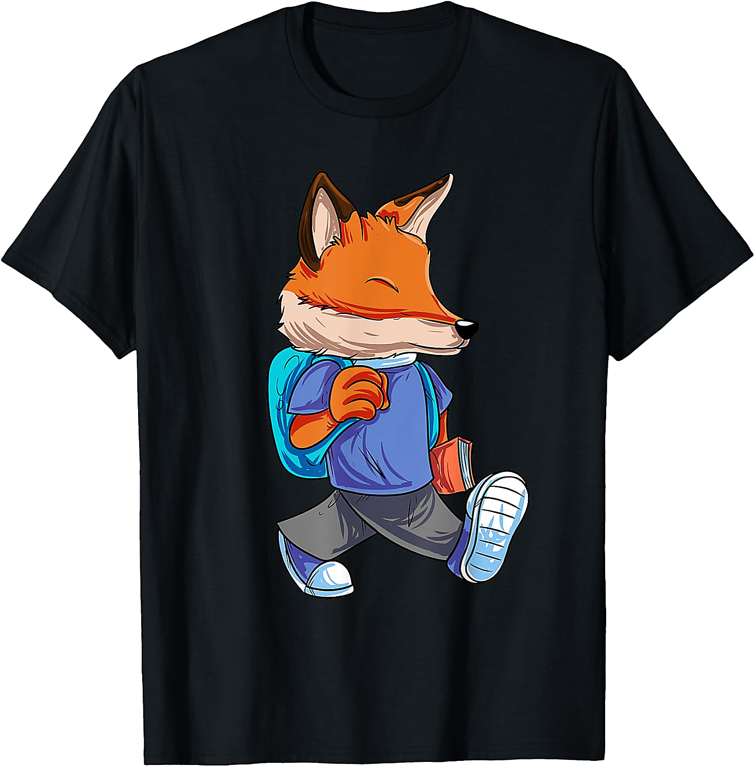 Fox Back to School T-Shirt | Cute First Day Graphic Tee