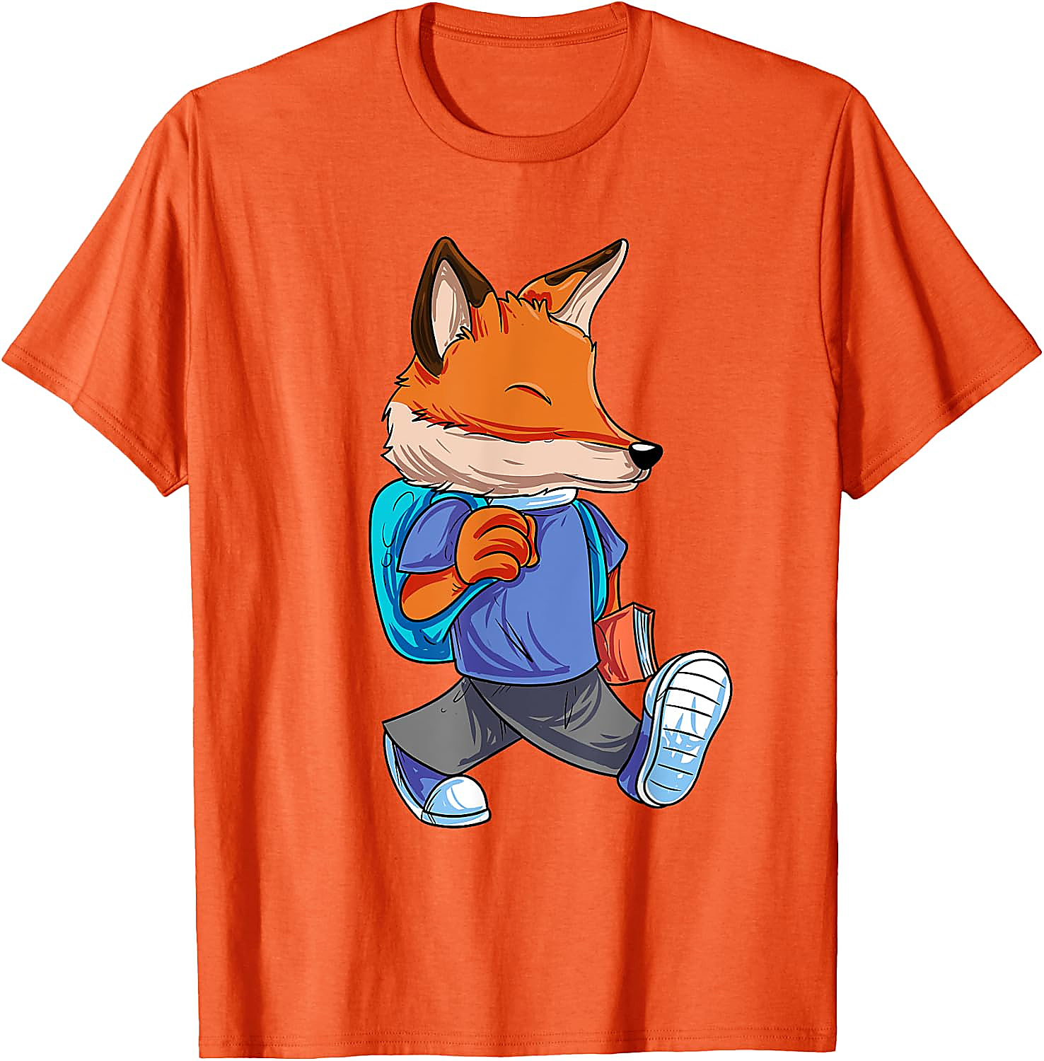 Fox Back to School T-Shirt | Cute First Day Graphic Tee