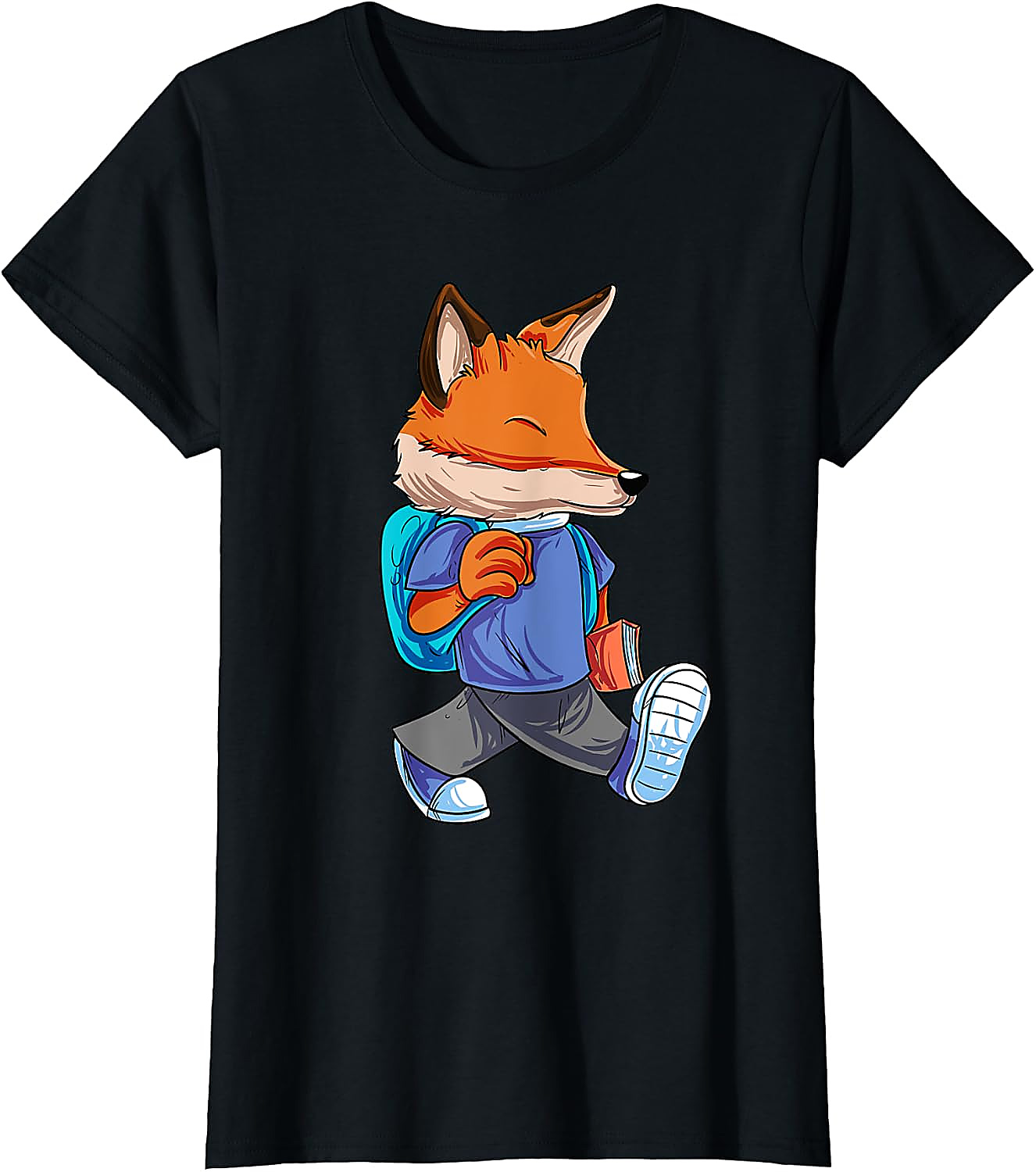 Fox Back to School T-Shirt | Cute First Day Graphic Tee