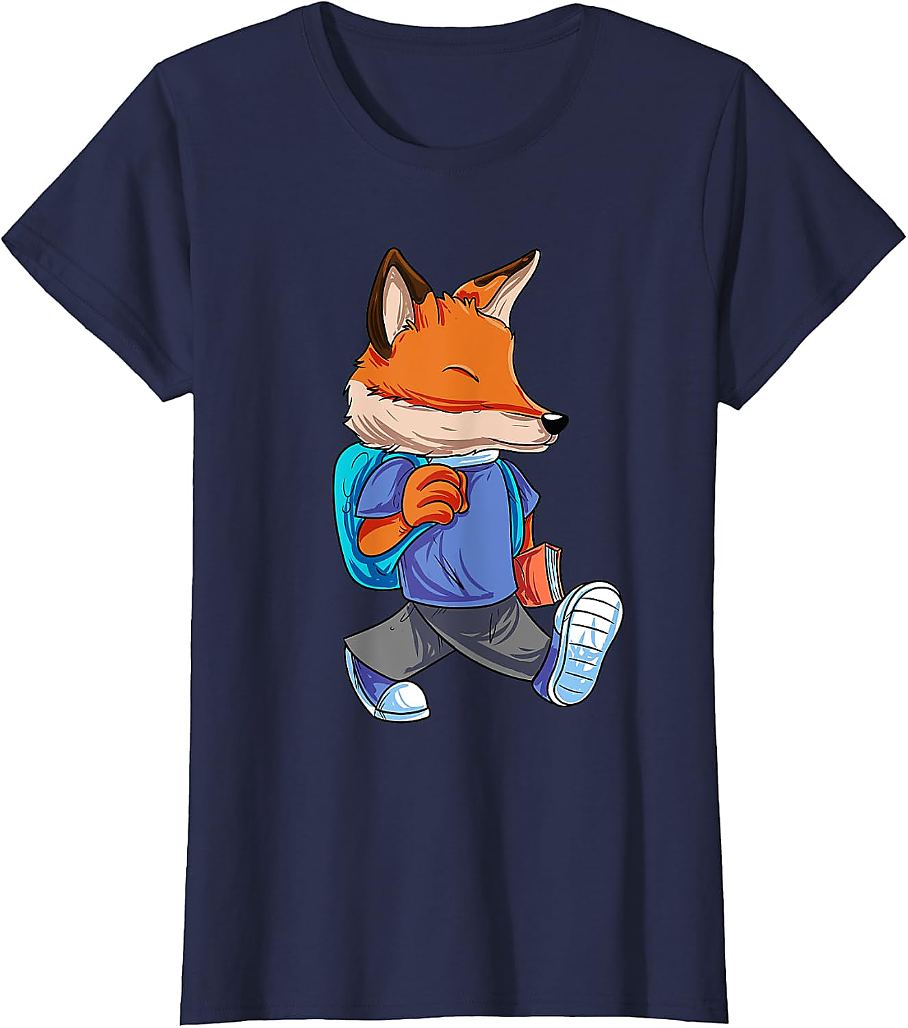 Fox Back to School T-Shirt | Cute First Day Graphic Tee