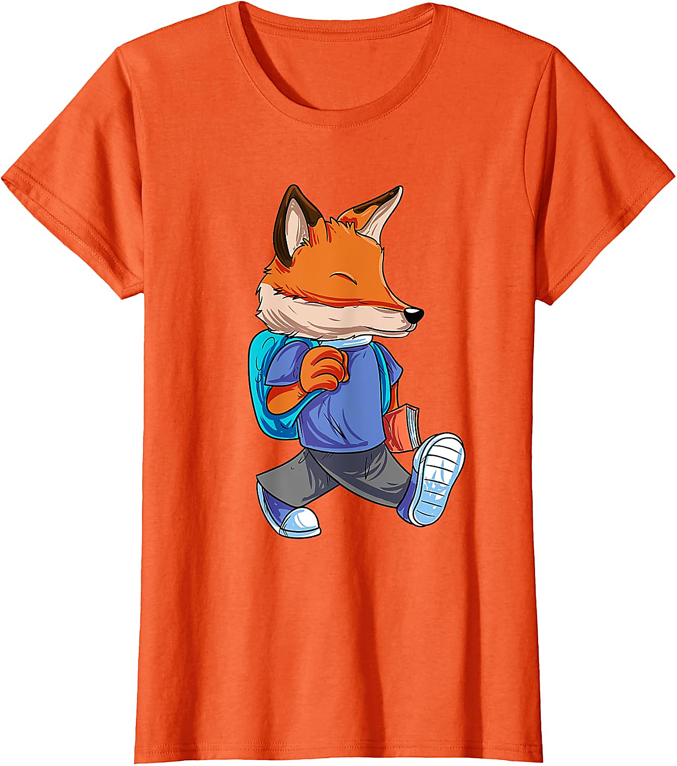 Fox Back to School T-Shirt | Cute First Day Graphic Tee