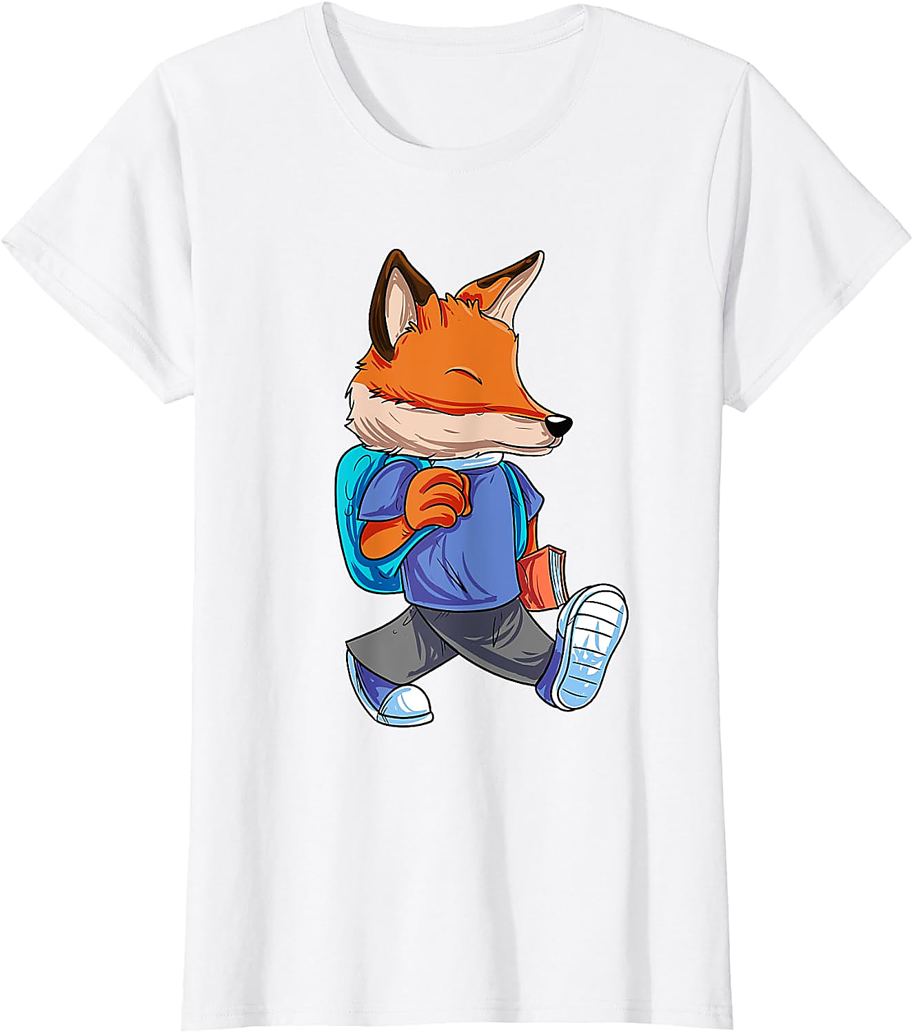 Fox Back to School T-Shirt | Cute First Day Graphic Tee